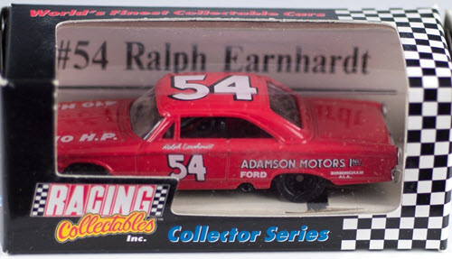 1992 Ralph Earnhardt NASCAR Diecast 54 Adamson Motors 1962 Ford CWC 1:64 Action RCCA Collector Series 1